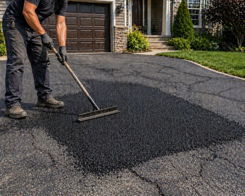 Blacktop Driveway Repair in Savannah, GA