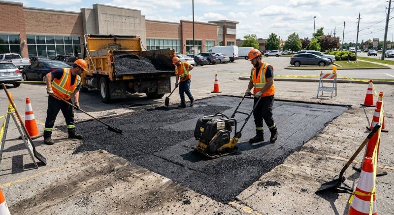 Parking Lot Repair in Bluffton, SC