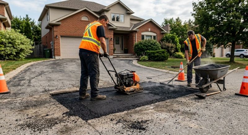 Asphalt Driveway Repair in Los Angeles, CA