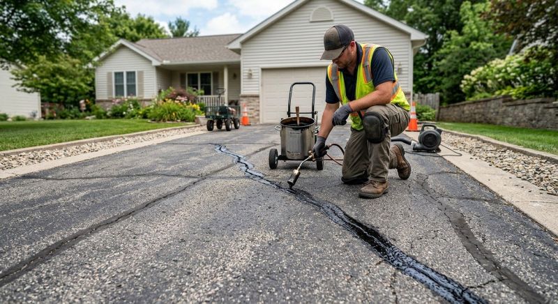 Asphalt Driveway Repair in Los Angeles, CA