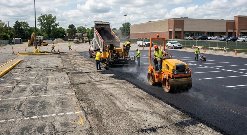 Asphalt Lot Paving in Little Rock, AR