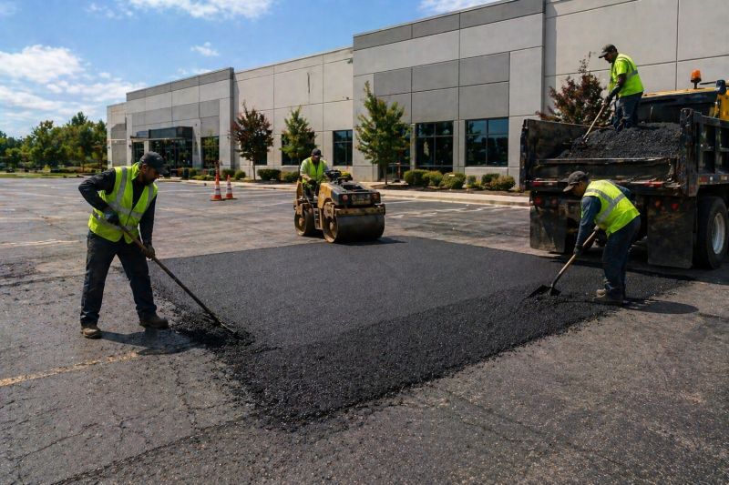 Asphalt Parking Lot Repair in Hilton Head Island, SC