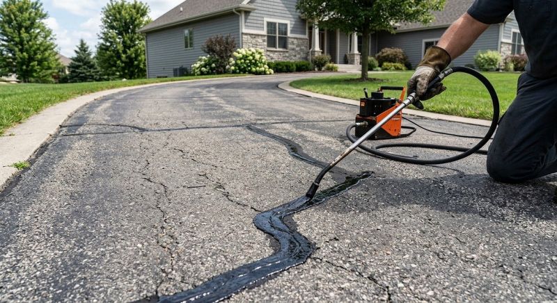 Driveway Asphalt Repair in Little Rock, AR